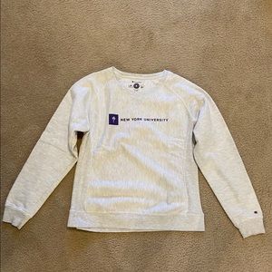 New York University NYU Sweatshirt Champion